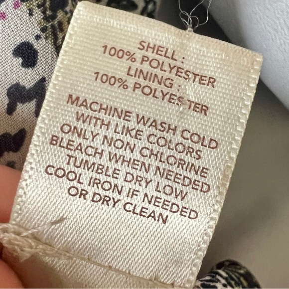 LOFT Tie Waist Floral Paisley Halter Dress - Medium - Picture 10 of 11